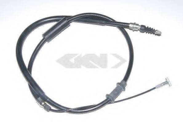 SPIDAN 41839 Трос, стоянкова гальмівна система