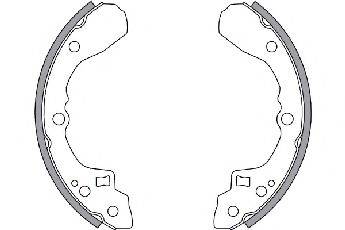 SPIDAN 31153 Комплект гальмівних колодок