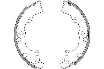 SPIDAN 31308 Комплект гальмівних колодок