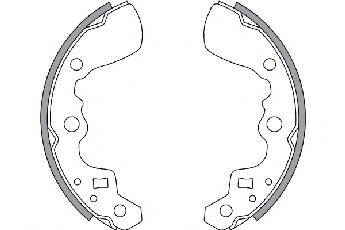 SPIDAN 33530 Комплект гальмівних колодок
