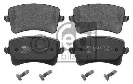 FEBI BILSTEIN 16755 Комплект гальмівних колодок, дискове гальмо