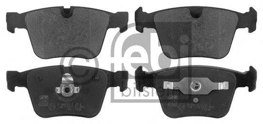 FEBI BILSTEIN 16815 Комплект гальмівних колодок, дискове гальмо