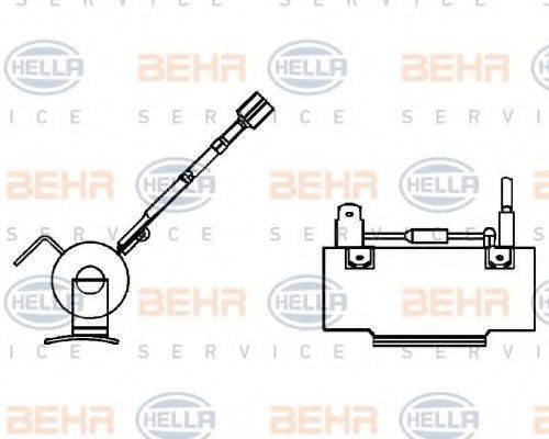 BEHR HELLA SERVICE 9ML351332021 Опір, вентилятор салону