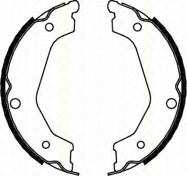 TRISCAN 810018004 Комплект гальмівних колодок, стоянкова гальмівна система
