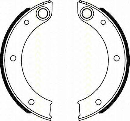 TRISCAN 810020003 Комплект гальмівних колодок, стоянкова гальмівна система