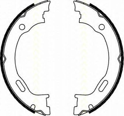 TRISCAN 810023028 Комплект гальмівних колодок, стоянкова гальмівна система