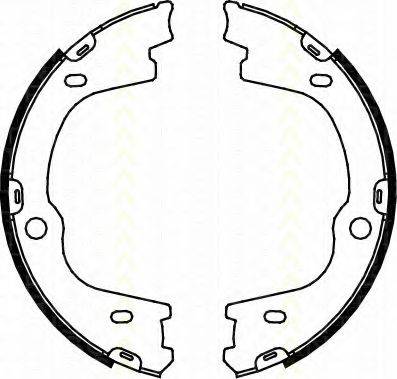 TRISCAN 810043026 Комплект гальмівних колодок, стоянкова гальмівна система