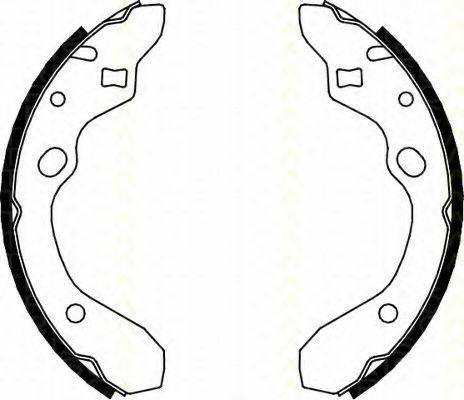 TRISCAN 810050546 Комплект гальмівних колодок