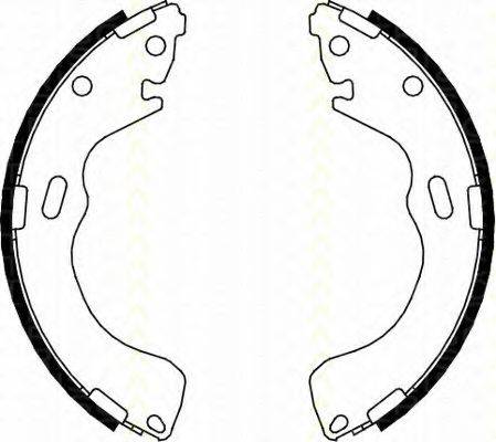 TRISCAN 810050616 Комплект гальмівних колодок