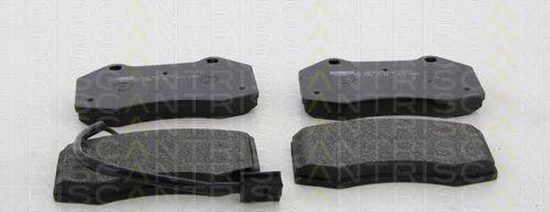 TRISCAN 811015056 Комплект гальмівних колодок, дискове гальмо