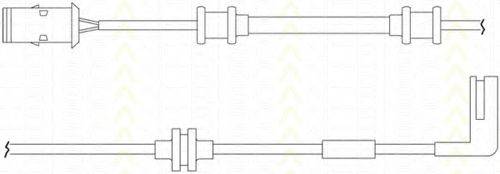 TRISCAN 811524015 Сигналізатор, знос гальмівних колодок