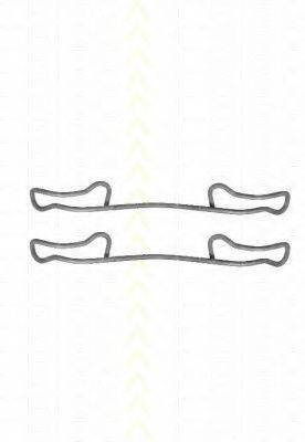 TRISCAN 8105101601 Комплектуючі, колодки дискового гальма