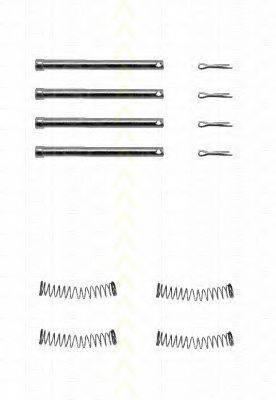 TRISCAN 8105171004 Комплектуючі, колодки дискового гальма
