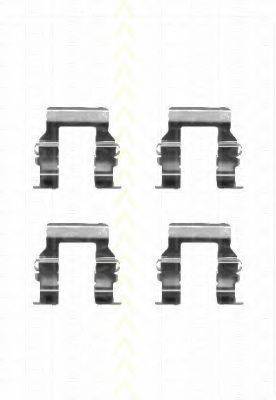 TRISCAN 8105421589 Комплектуючі, колодки дискового гальма