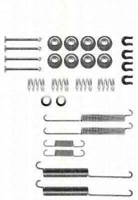 TRISCAN 8105422585 Комплектуючі, гальмівна колодка