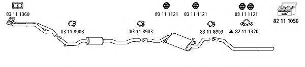 HJS AU99 Система випуску ОГ