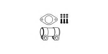 HJS 82113245 Монтажний комплект, каталізатор