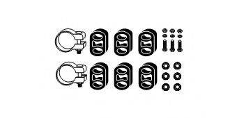 HJS 82142777 Монтажний комплект, система випуску