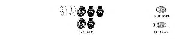 HJS FO804 Система випуску ОГ