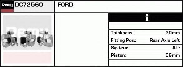 DELCO REMY DC72560 Гальмівний супорт