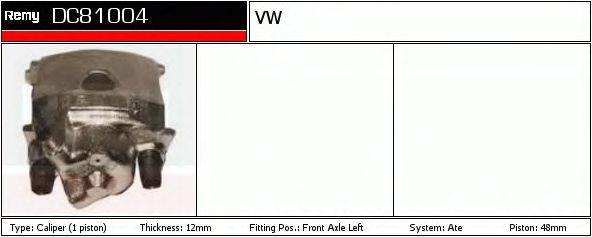 DELCO REMY DC81004 Гальмівний супорт