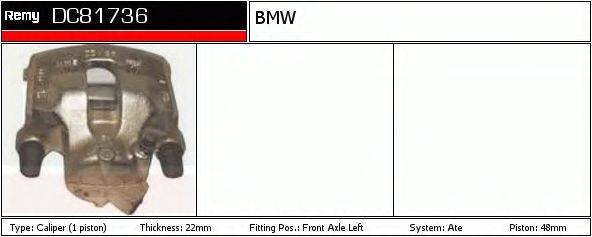 DELCO REMY DC81736 Гальмівний супорт