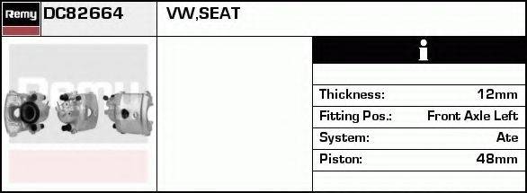 DELCO REMY DC82664 Гальмівний супорт