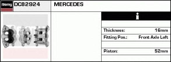 DELCO REMY DC82924 Гальмівний супорт