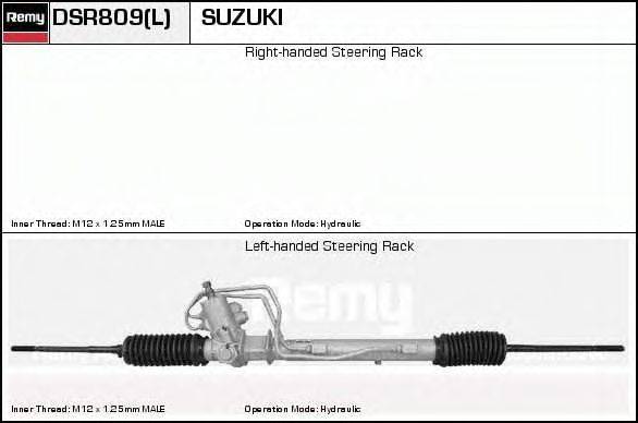 DELCO REMY DSR809 Рульовий механізм