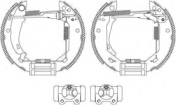 PAGID R0170 Комплект гальмівних колодок