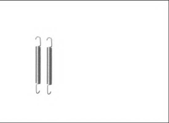 PAGID X0285 Комплектуючі, стоянкова гальмівна система