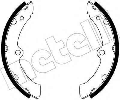 METELLI 530639 Комплект гальмівних колодок