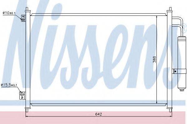 NISSENS 940121 Конденсатор, кондиціонер