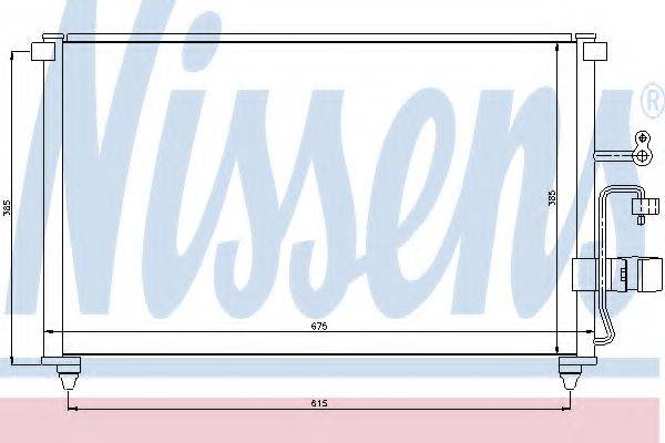 NISSENS 94639 Конденсатор, кондиціонер
