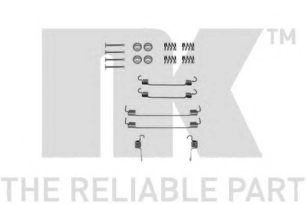NK 7930784 Комплектуючі, гальмівна колодка