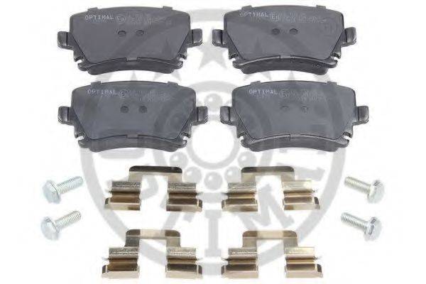 OPTIMAL 12179 Комплект гальмівних колодок, дискове гальмо