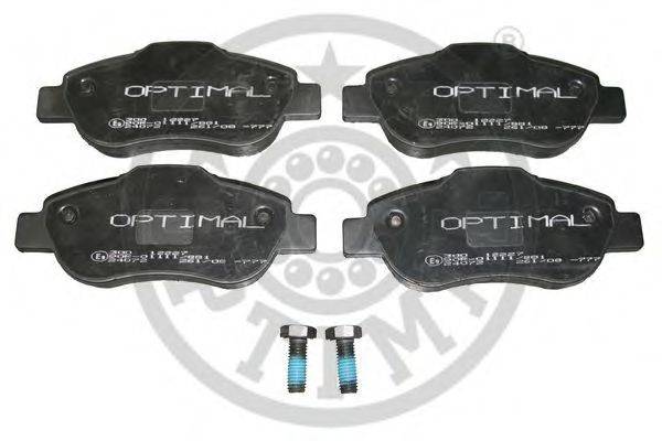 OPTIMAL 12227 Комплект гальмівних колодок, дискове гальмо