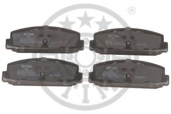 OPTIMAL 9560 Комплект гальмівних колодок, дискове гальмо
