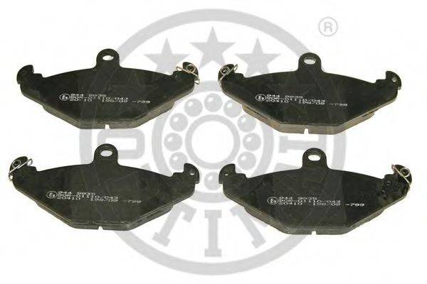 OPTIMAL 9935 Комплект гальмівних колодок, дискове гальмо