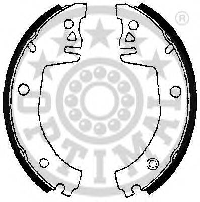 OPTIMAL BB1980 Комплект гальмівних колодок