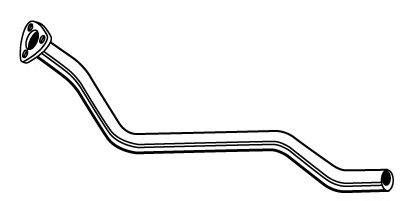 WALKER 05963 Труба вихлопного газу