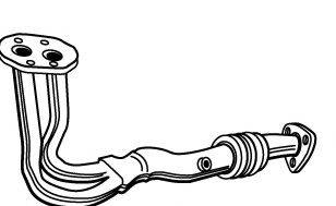 WALKER 08957 Труба вихлопного газу