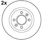 MAPCO 151162 гальмівний диск