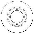 MAPCO 15590 гальмівний диск