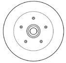 MAPCO 15778 гальмівний диск