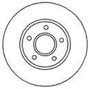 MAPCO 15816 гальмівний диск
