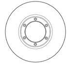MAPCO 15842 гальмівний диск