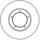 MAPCO 15990 гальмівний диск