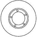 MAPCO 25512 гальмівний диск