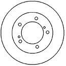 MAPCO 25592 гальмівний диск